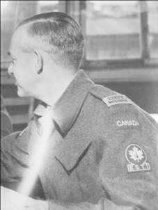  Unidentified member of the ESTI team, September 1945.  DND photo.
