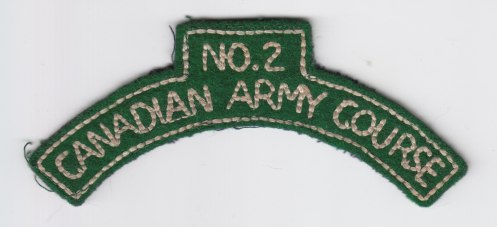 no 2 canadian army course green melton